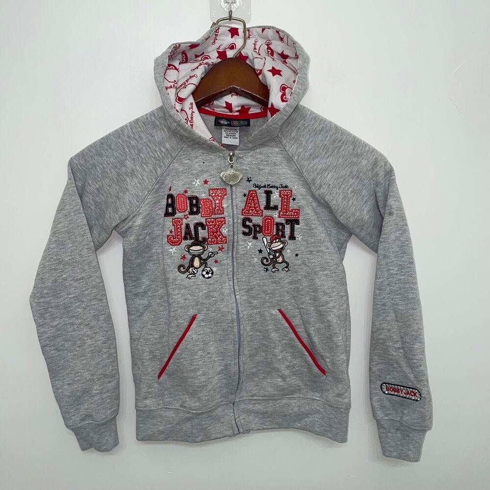 Vintage Y2K Bobby Jack Zip Up Hoodie (0253)